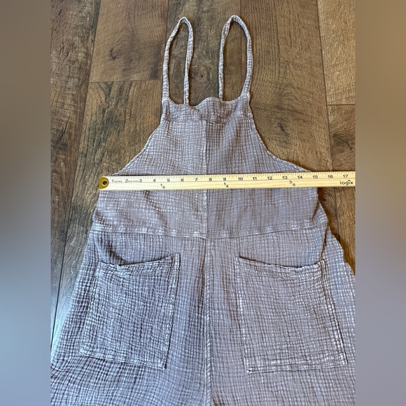Talulah Ash Mocha Mineral Washed Cotton
Jumpsuit Sz M - Picture 7 of 10